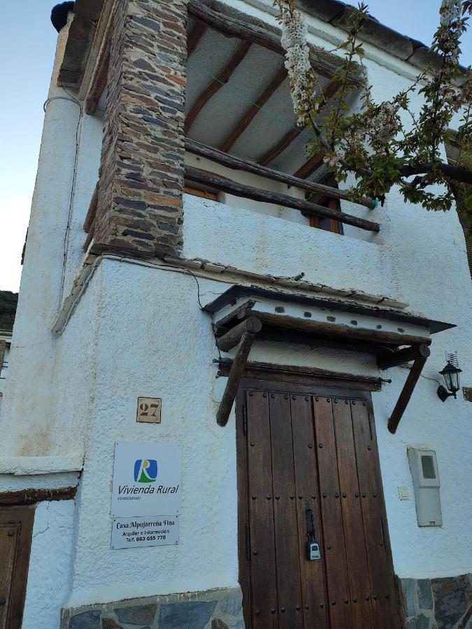 Casa Alpujarrena Fina Numero 27 Bubión Eksteriør bilde